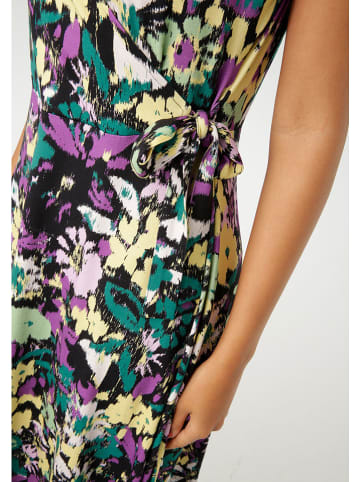 Aniston Kleid in Schwarz/ Gelb/ Lila