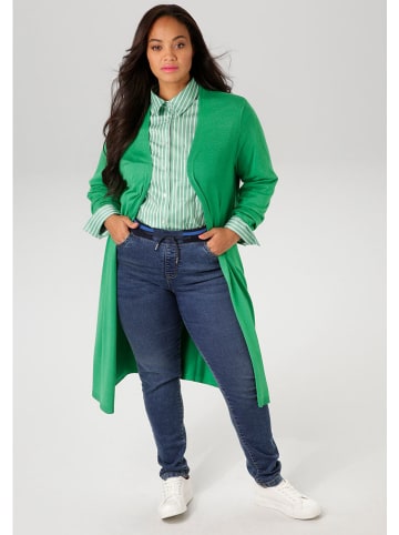 Aniston Longcardigan in Grün
