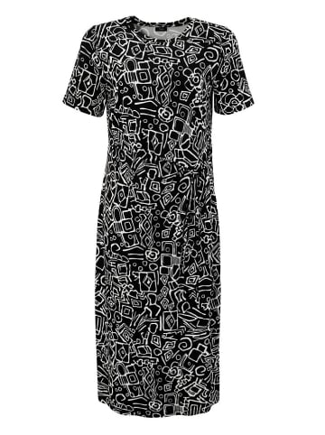 Aniston Kleid in Schwarz/ Weiß