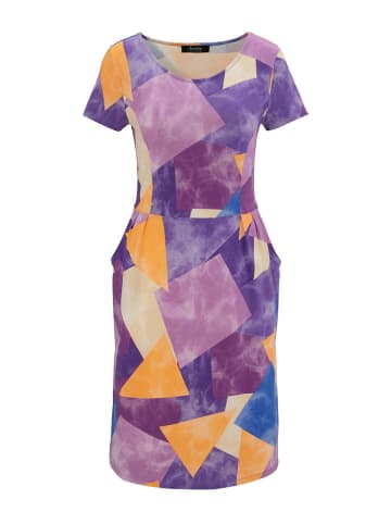 Aniston Kleid in Lila/ Apricot