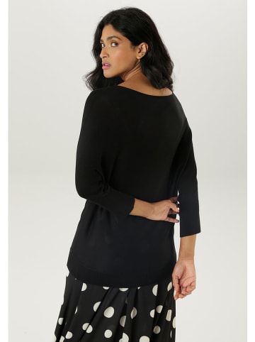 Aniston Sweter w kolorze czarnym