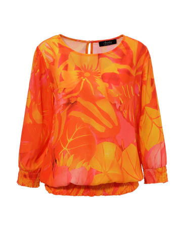 Aniston Bluse in Orange/ Gelb