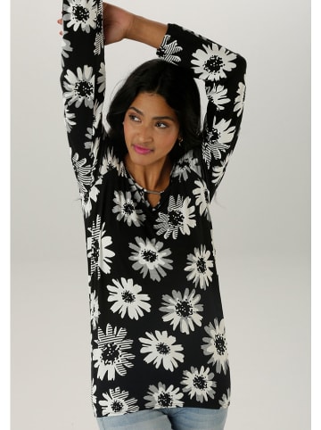 Aniston Blouse zwart/wit