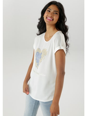 Aniston Shirt wit