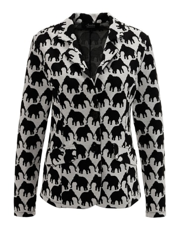 Aniston Blazer wit/zwart