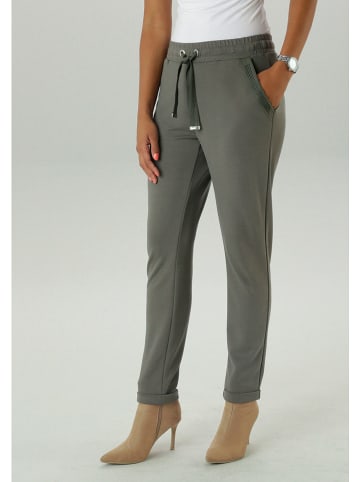 Aniston Sweatbroek grijs