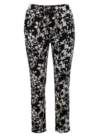 Aniston Broek zwart/wit
