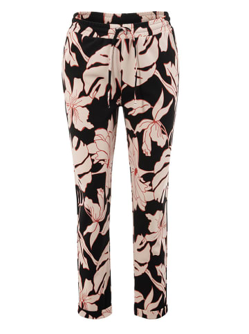 Aniston Hose in Schwarz/ Rosa