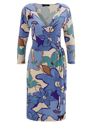 Aniston Kleid in Blau/ Creme