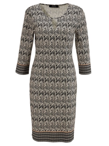 Aniston Kleid in Schwarz/ Creme