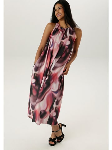 Aniston Kleid in Rosa/ Schwarz
