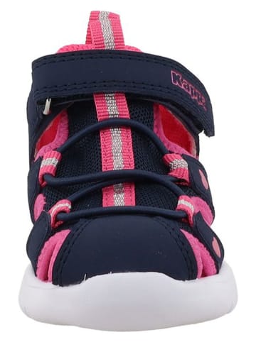 Kappa Halbsandalen "Oona" in Dunkelblau/ Pink