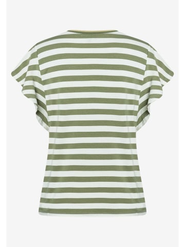 More & More Shirt groen/wit