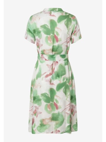 More & More Jurk wit/groen