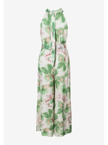 More & More Jumpsuit in Weiß/ Grün