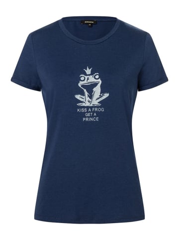 More & More Shirt in Dunkelblau