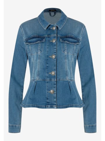 More & More Jeansjacke in Blau