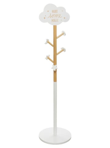 WellHome for Kids Wieszak stojący w kolorze białym na ubrania - wys. 135,5 x Ø 32 cm