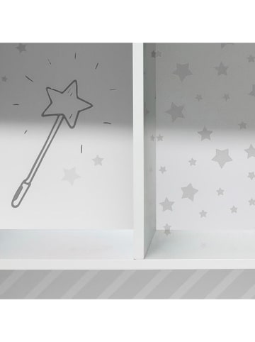 WellHome for Kids Standregal in Weiß - (B)40 x (H)60 x (T)30 cm