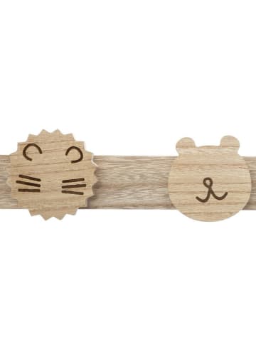 WellHome for Kids Hakenleiste ''Wild'' in Kiefer - (B)55 x (H)8 x (T)5 cm