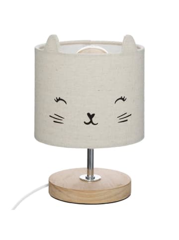 WellHome for Kids Lampa stołowa w kolorze białym - wys. 21 x Ø 15 cm
