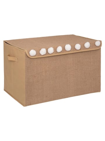 WellHome for Kids Speelgoedkist zandkleurig - (B)36 x (H)58 x (D)36 cm