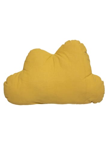 WellHome for Kids Poduszka w kolorze musztardowym - 28 x 48 cm