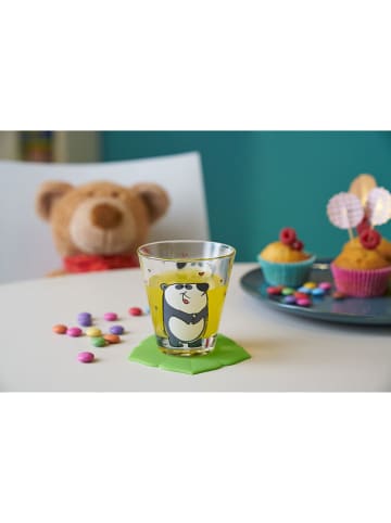LEONARDO Szklanki (2 szt.) "Bambini Panda" w kolorze czarno-białym - 215 ml