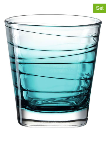LEONARDO 6er-Set: Gläser ''Vario'' in Türkis - 250 ml
