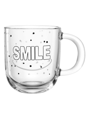 LEONARDO Jumbotasse ''Smile'' in Schwarz - 400 ml