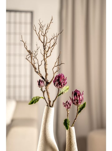 LEONARDO Kunstblume ''Fiore'' in Beige/ Rosa/ Apricot - (L)40 cm