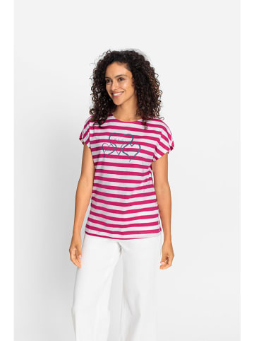 WITT WEIDEN Shirt in Weiß/ Pink