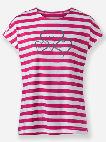 WITT WEIDEN Shirt in Weiß/ Pink