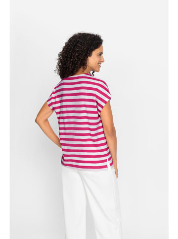 WITT WEIDEN Shirt in Weiß/ Pink