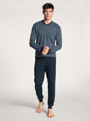 Calida Pyjama in Dunkelblau