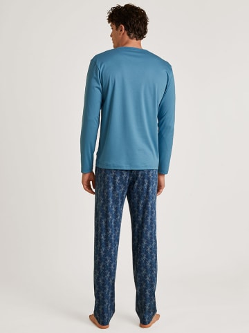 Calida Pyjama in Blau