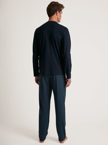 Calida Pyjama in Dunkelblau