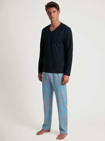 Calida Pyjama in Blau