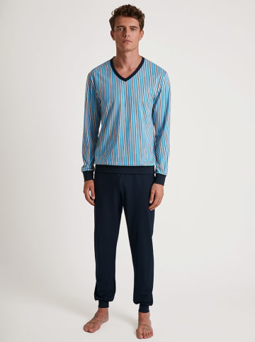 Calida Pyjama in Blau