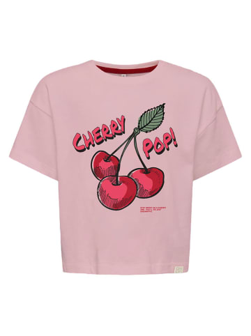 KIDS ONLY Shirt "Charlotte" in Rosa/ Rot