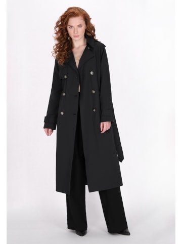 Schmuddelwedda Trenchcoat in Schwarz