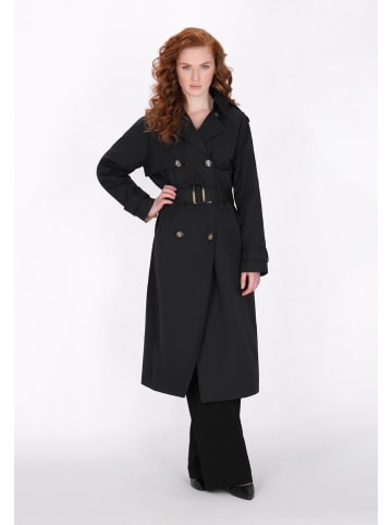 Schmuddelwedda Trenchcoat in Schwarz