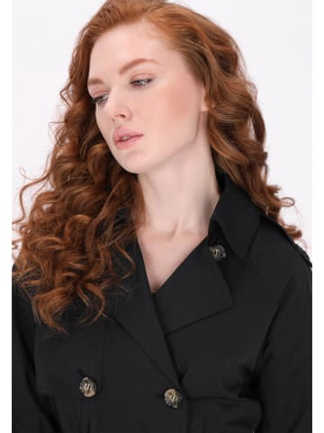 Schmuddelwedda Trenchcoat in Schwarz