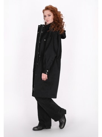Schmuddelwedda Parka in Schwarz
