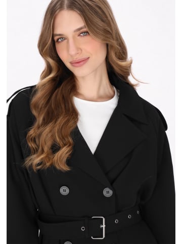 Schmuddelwedda Trenchcoat in Schwarz