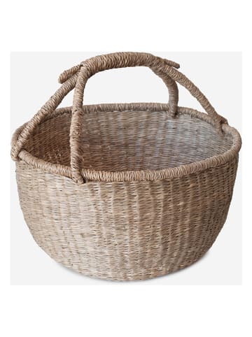 Really Nice Things Aufbewahrungskorb in Beige - (H)22 x Ø 40 cm