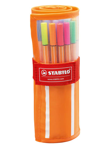 STABILO Fineliner "STABILO point 88 - Rollerset" - 30 Stück