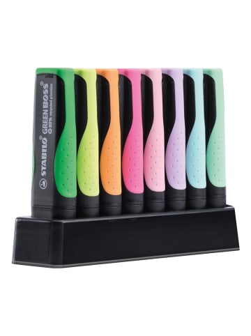 STABILO Textmarker "STABILO Green Boss" - 8 Stück
