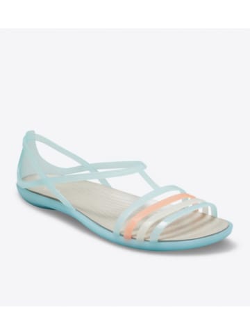 Crocs Sandały "Isabella" w kolorze błękitnym