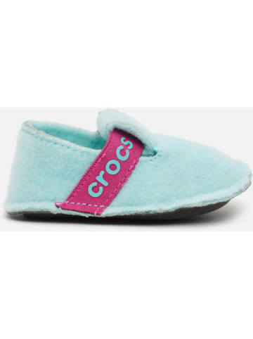 Crocs Pantoffels turquoise/roze